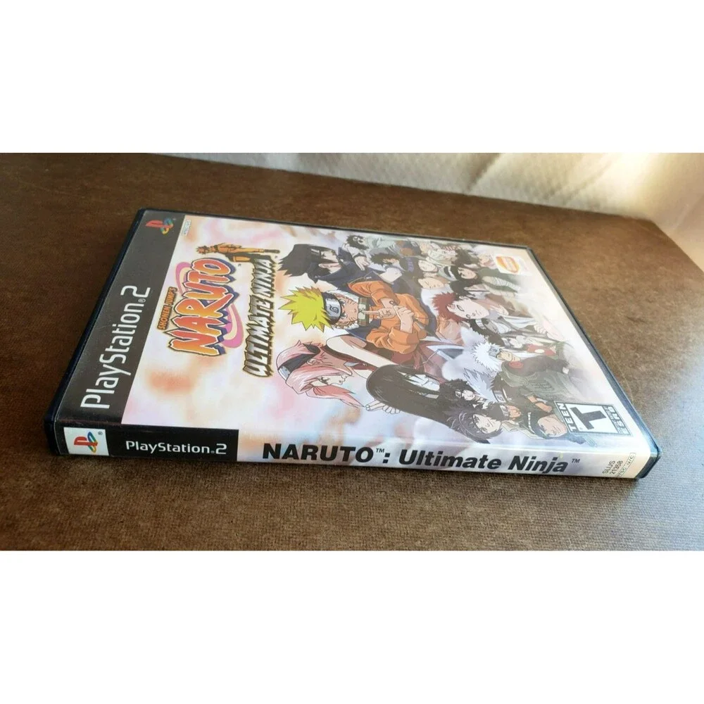 2002 NARUTO: ULTIMA NINJA SONY PS2 PlayStation 2 Bandai Namco Complete W/ Manual